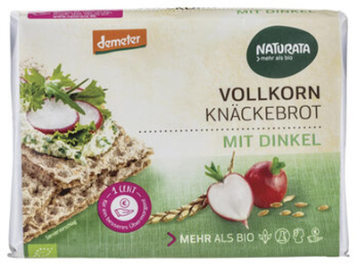 Produktfoto zu Vollkorn-Knäckebrot mit Dinkel