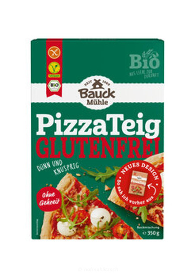 Produktfoto zu Pizzateig, glutenfrei