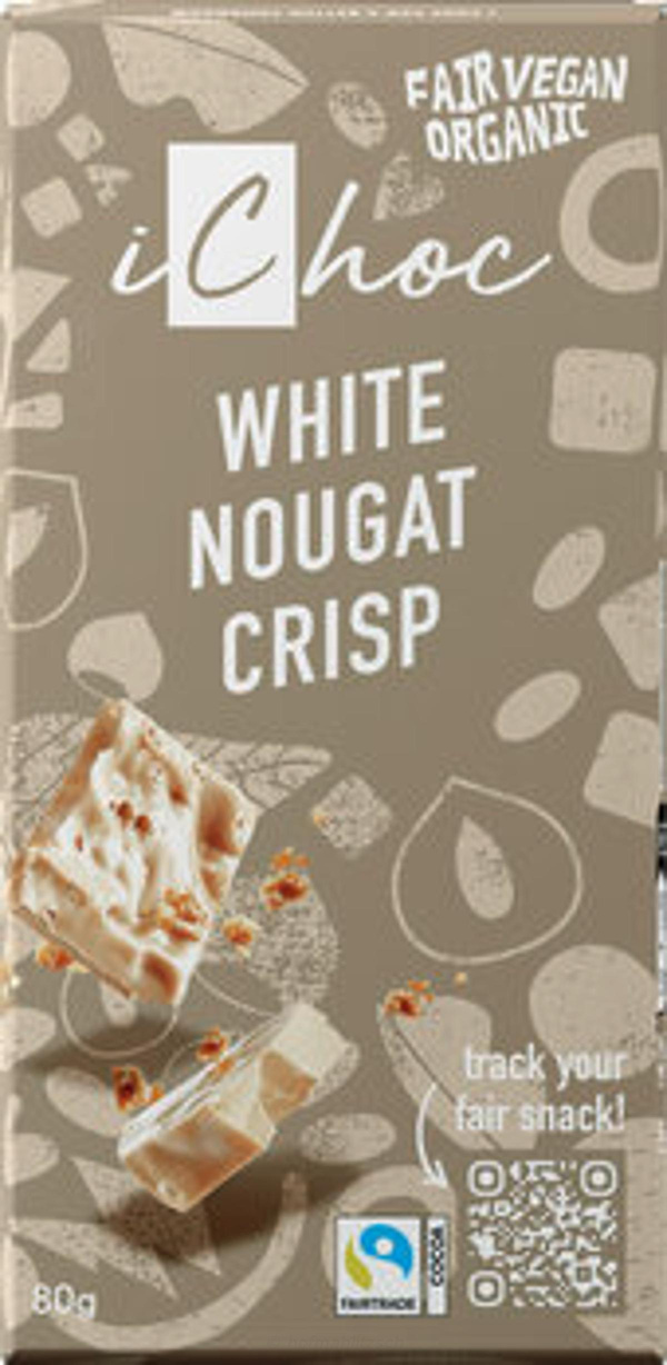 Produktfoto zu iChoc - White Nougat Crisp