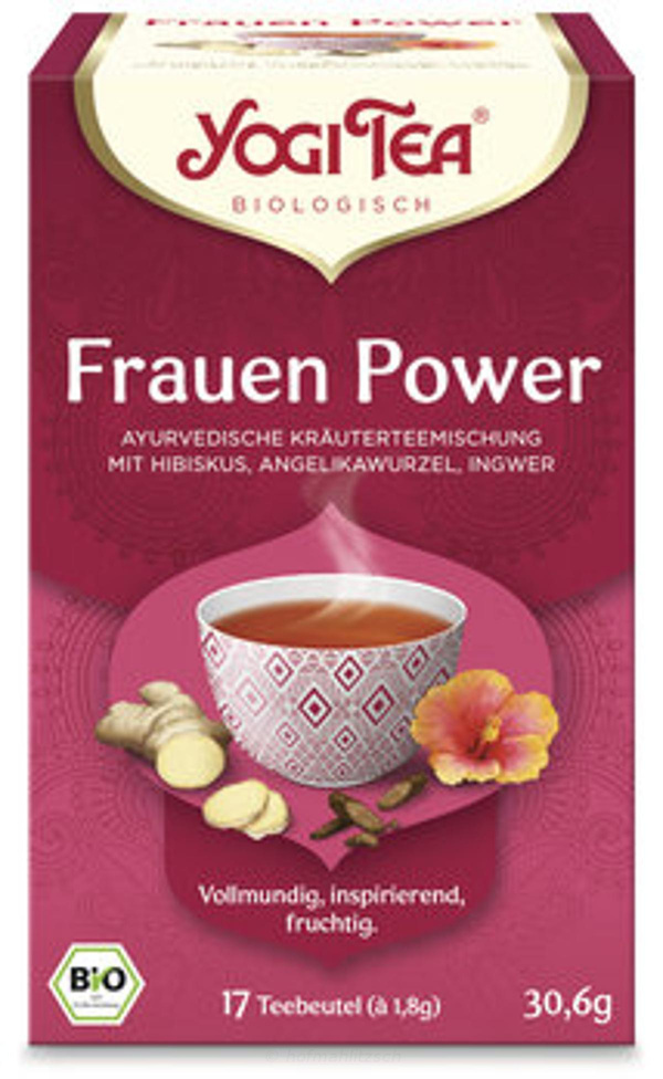 Produktfoto zu Yogi Tee Frauen Power