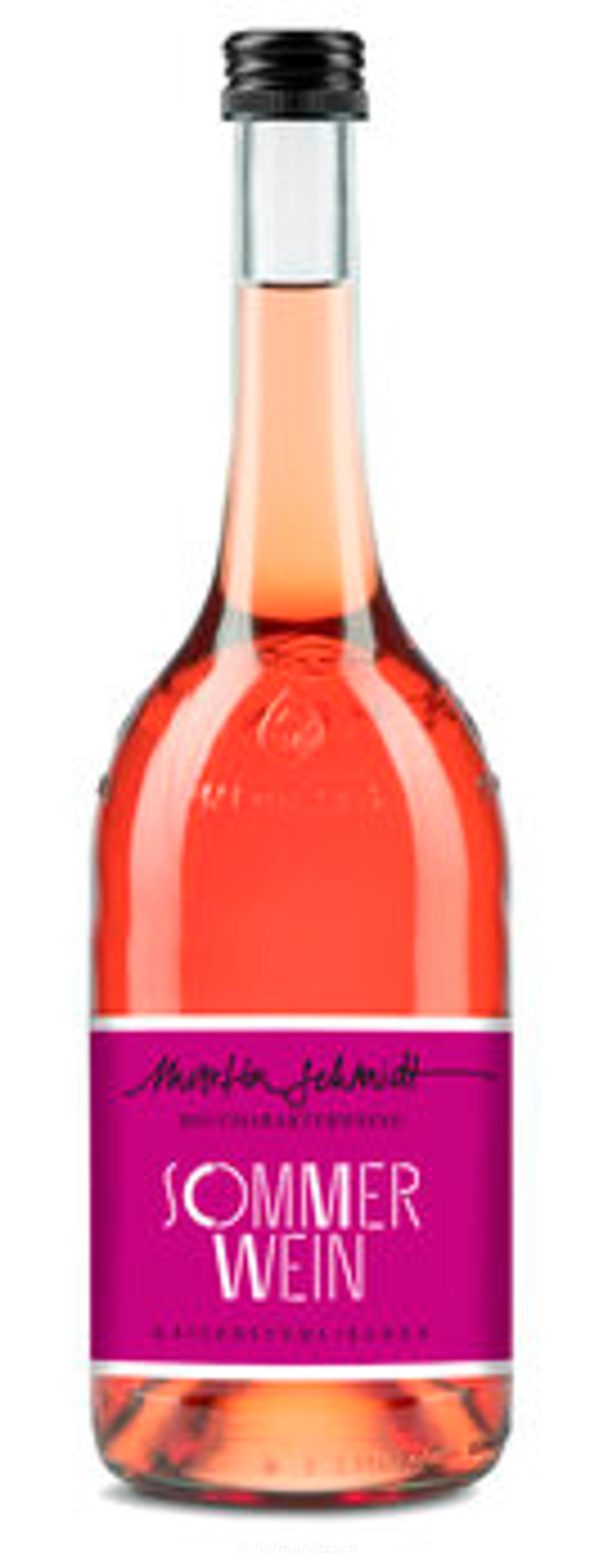 Produktfoto zu Sommerwein rose - Mehrwegflasche