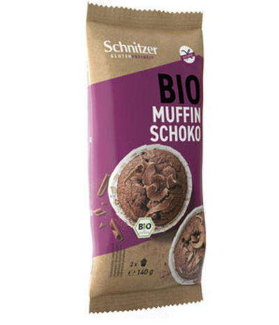 Produktfoto zu Muffins mit dunkler Schokolade