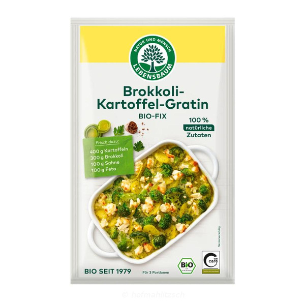 Produktfoto zu Brokkoli Kartoffel Gratin - Bio-Fix