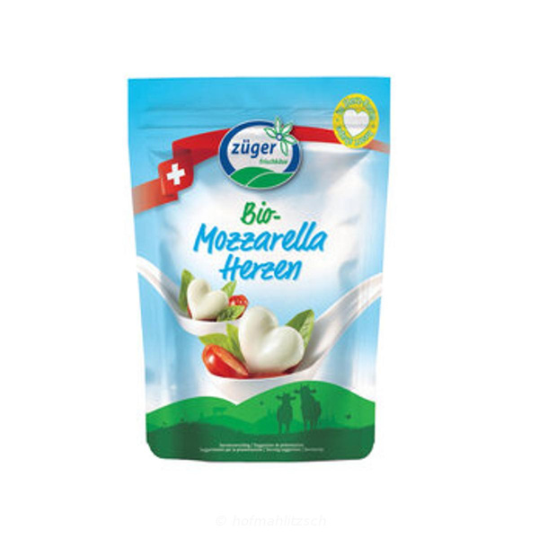 Produktfoto zu Mozzarella Herzen