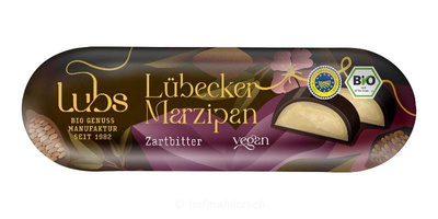 Produktfoto zu Marzipanbrot Zartbitter vegan