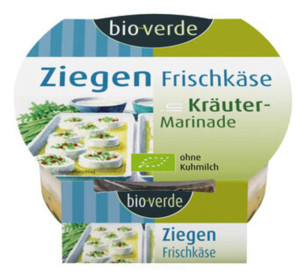 Produktfoto zu Ziegen-Frischkäse Öl_Kräuter