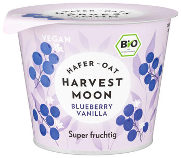 Produktfoto zu Haferjoghurt Blaubeere-Vanille