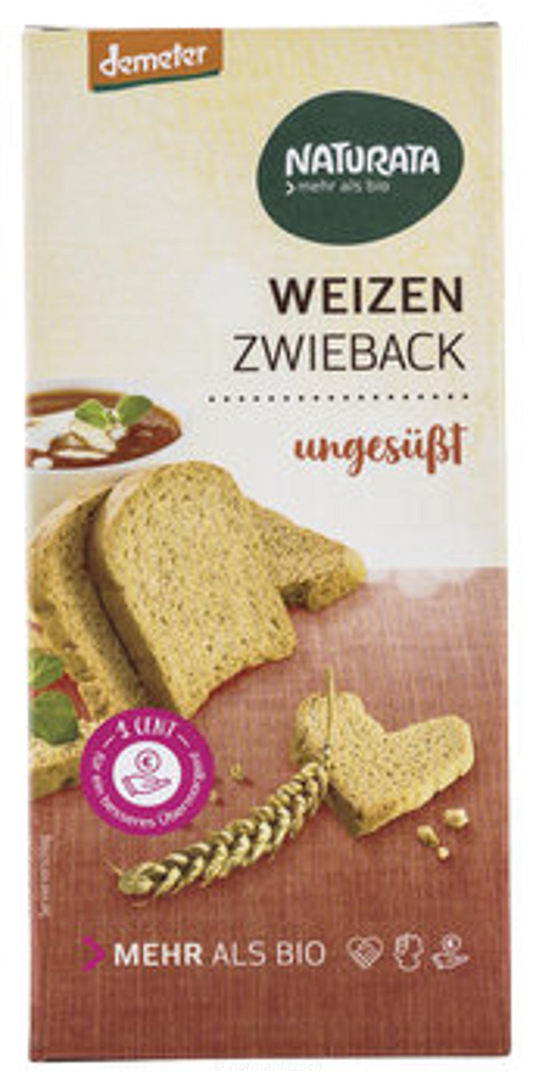 Produktfoto zu Weizen-Zwieback, ungesüßt