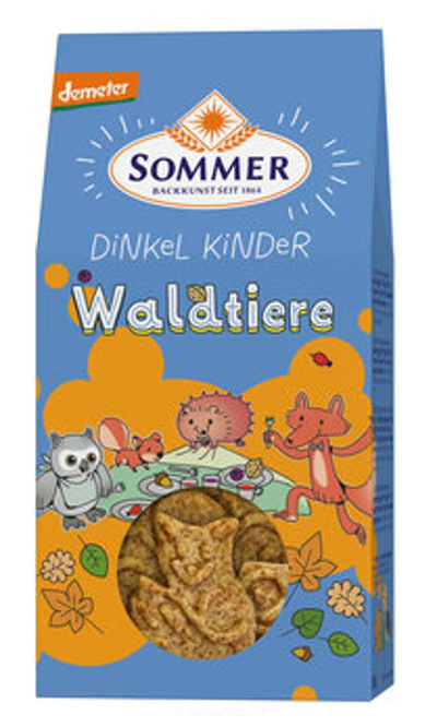 Produktfoto zu Dinkel Kinder Waldtiere