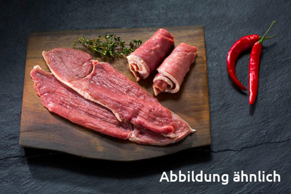 Produktfoto zu Rouladen groß vom Rind, 4 Stück im Pack, ca.1,2 kg