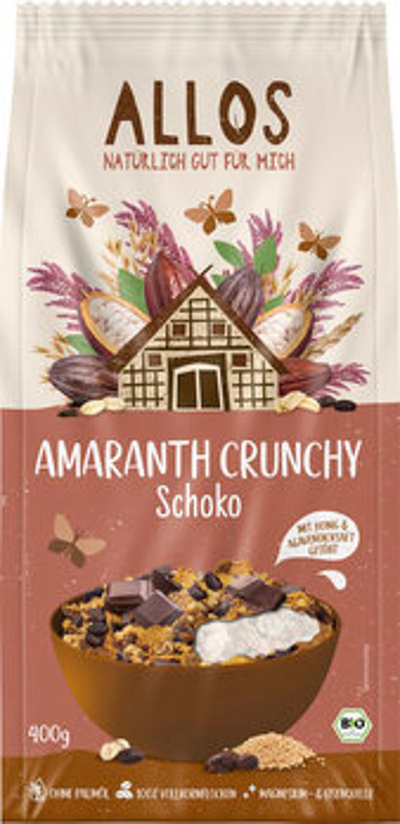 Produktfoto zu Amaranth Crunchy Schokolade