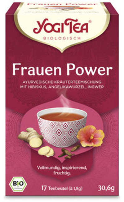 Produktfoto zu Yogi Tee Frauen Power