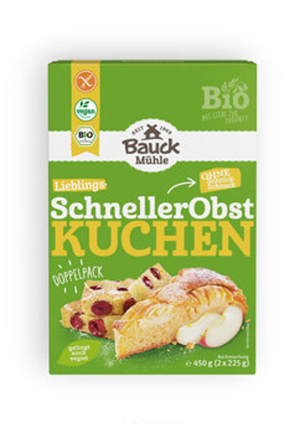 Produktfoto zu Obstkuchenteig, glutenfrei