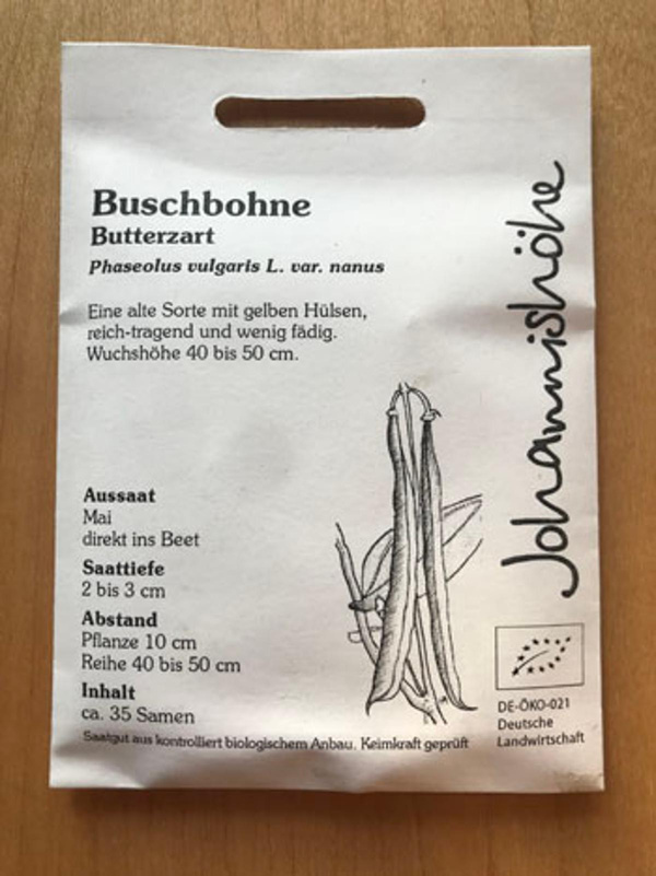 Produktfoto zu Buschbohne Butterzart