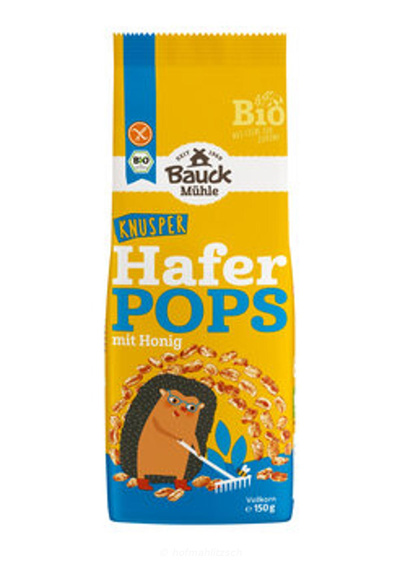 Produktfoto zu Haferpops mit Honig glutenfrei