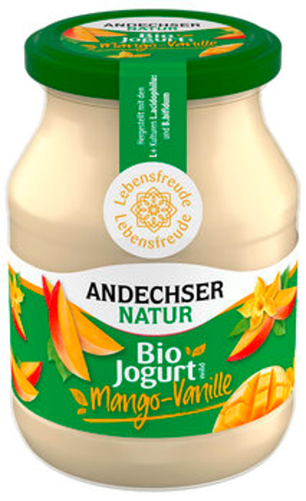 Produktfoto zu Mango-Vanille Joghur