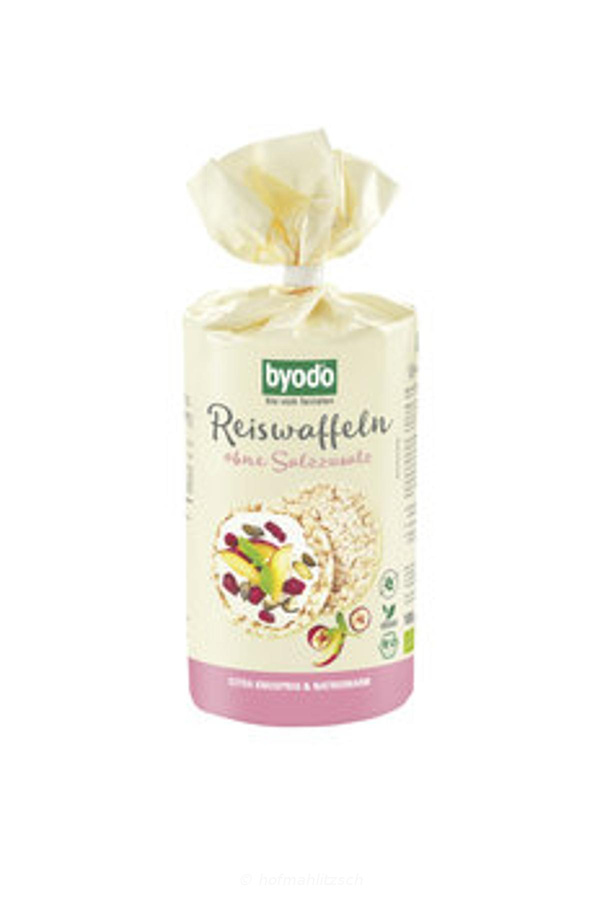 Produktfoto zu Reiswaffeln ohne Salzzusatz