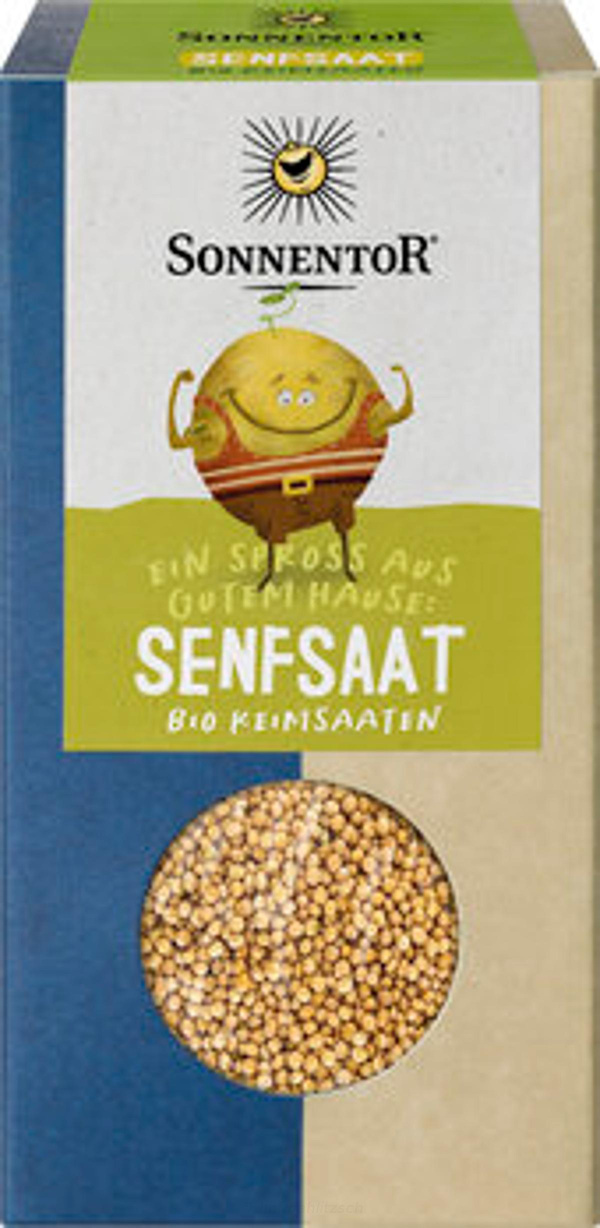 Produktfoto zu Senfsaat gelb Keimsaat