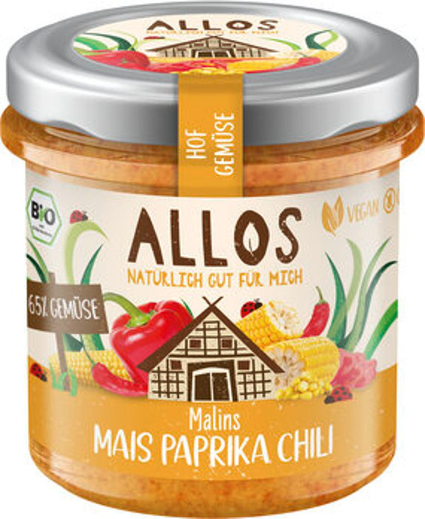 Produktfoto zu Hofgemüse - Mais Paprika Chili