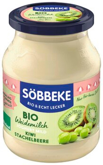 Produktfoto zu Sommerjoghurt Kiwi-Stachelbeer