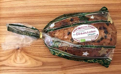 Produktfoto zu Dinkelstollen vegan