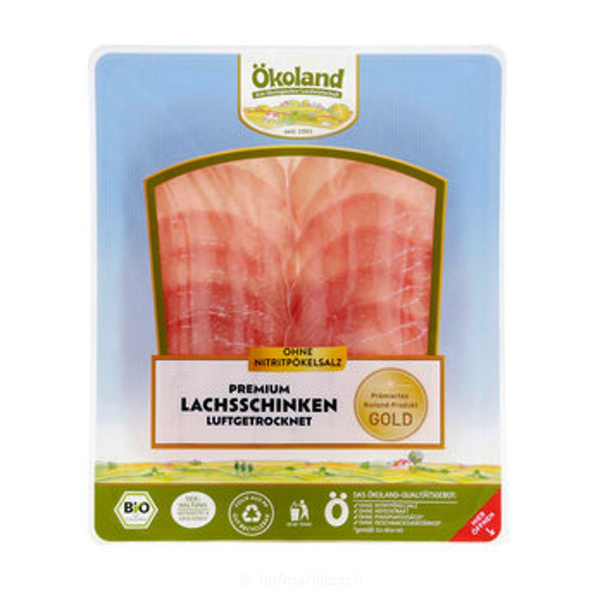 Produktfoto zu Premium Lachsschinken, luftgetrocknet
