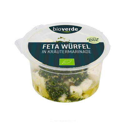 Produktfoto zu Feta-Würfel in Kräutermarinade