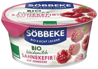 Produktfoto zu Sahne-Kefir Himbeere