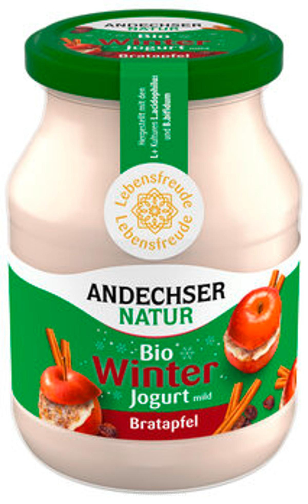 Produktfoto zu Bratapfel-Joghurt demeter