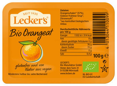Produktfoto zu Orangeat  100g