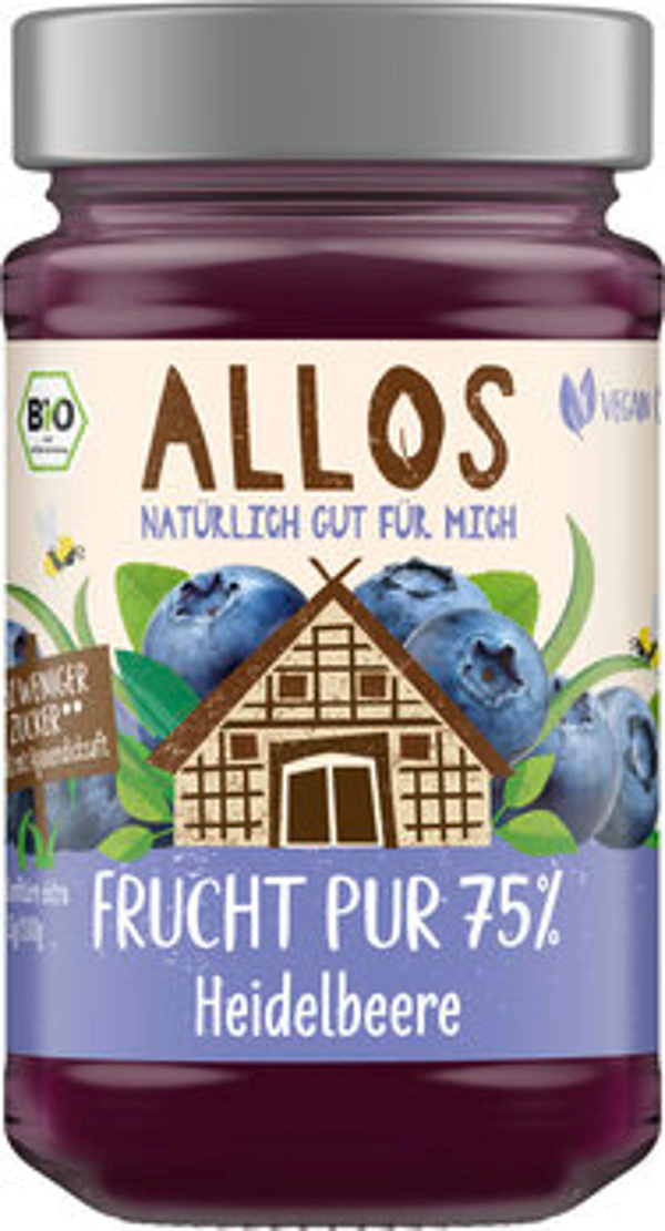 Produktfoto zu Frucht-Pur Heidelbeere
