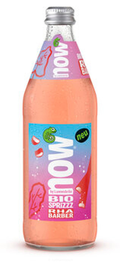 Produktfoto zu now Sprizzz Rhabarber