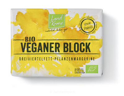 Produktfoto zu Veganer Block Margarine