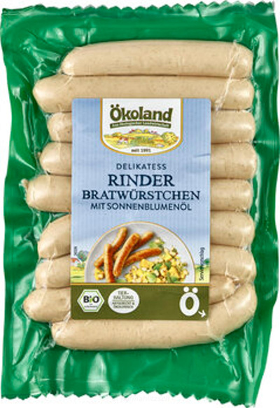 Produktfoto zu Rinderbratwürstchen (9 Stück)