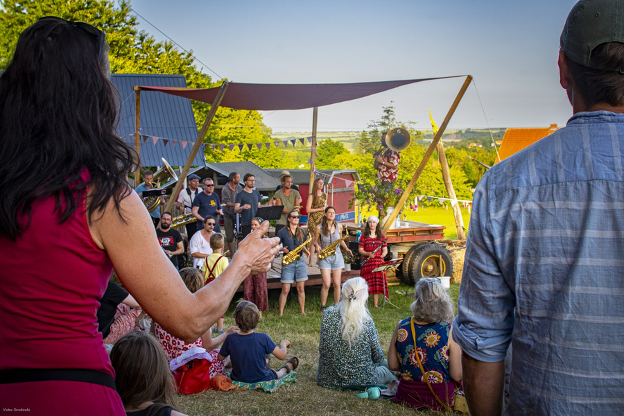 Für musikalische Würze sorgte die Band Fiatelle Blaskapelle.