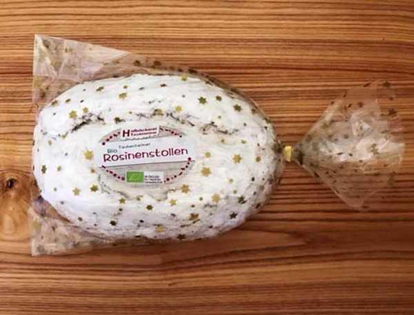 Produktfoto zu Rosinenstollen 750g