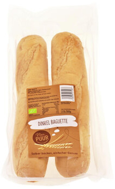 Produktfoto zu Dinkel Baguette, 2 St