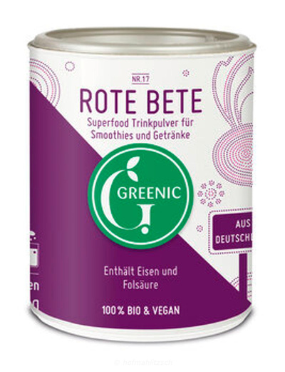 Produktfoto zu Rote Bete Superfood Trinkpulver
