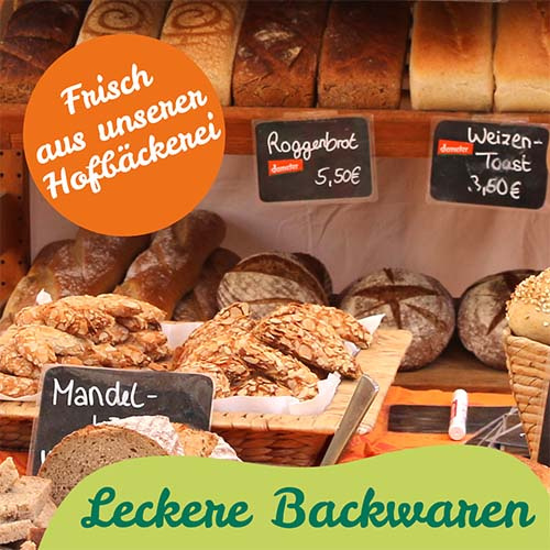 Frische Backwaren von Hof Mahlitzsch