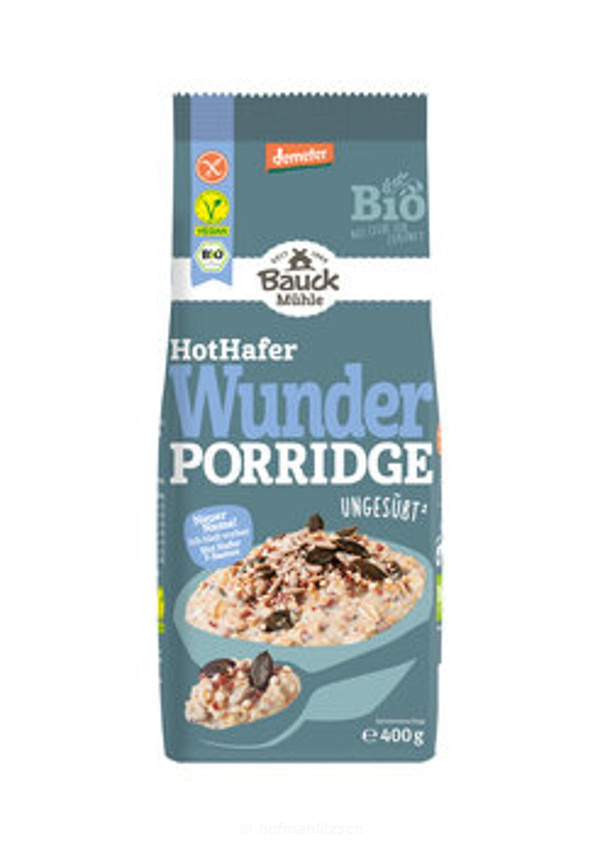 Produktfoto zu Hot Hafer Wunder Porridge glutenfrei