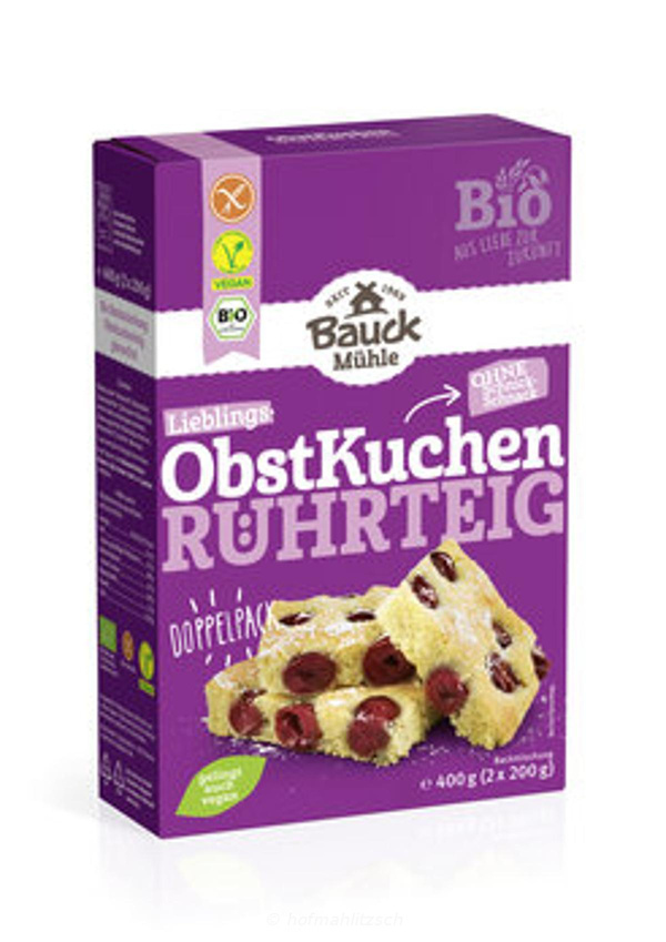 Produktfoto zu Obstkuchenteig, glutenfrei
