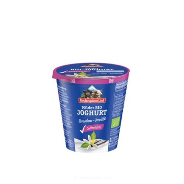 Produktfoto zu Bioghurt Vanille laktosefrei