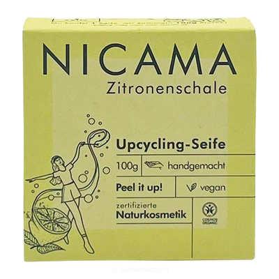 Produktfoto zu Peeling-Seife Zitronenschale - Upcycling Seife