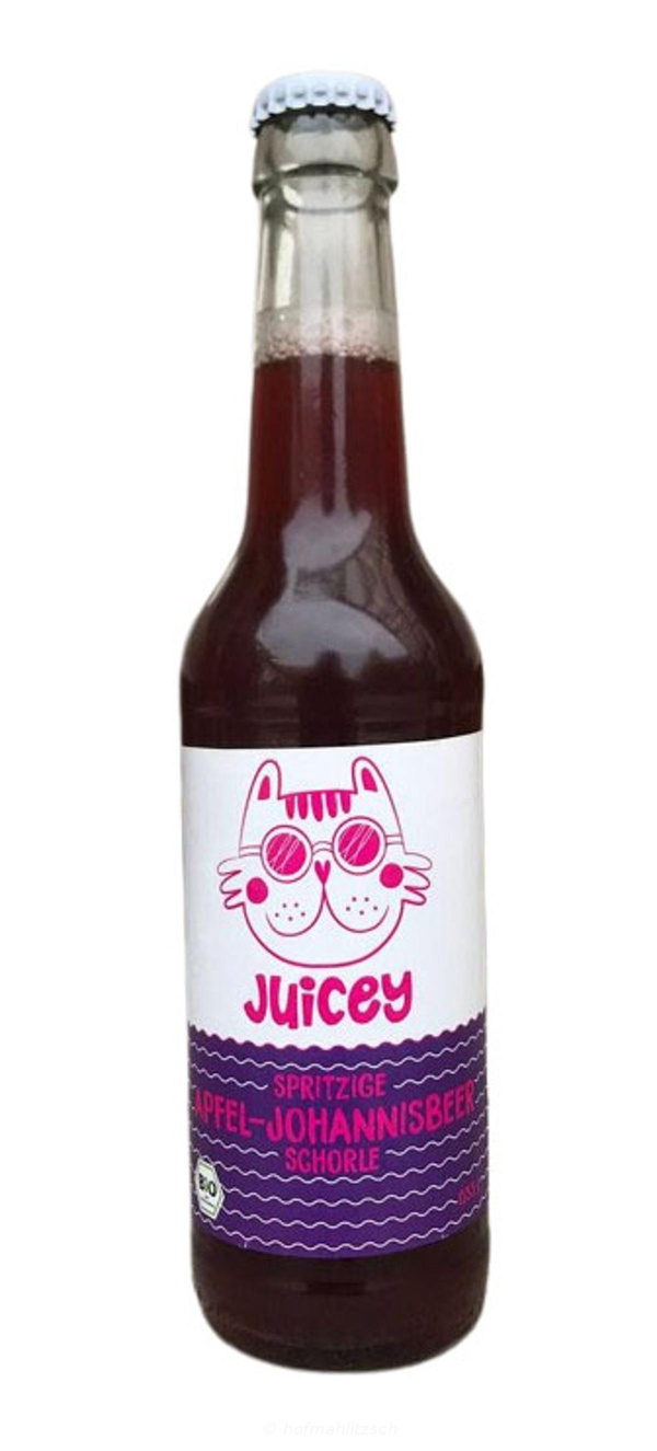 Produktfoto zu Apfel-Johannisbeer-Schorle Juicey