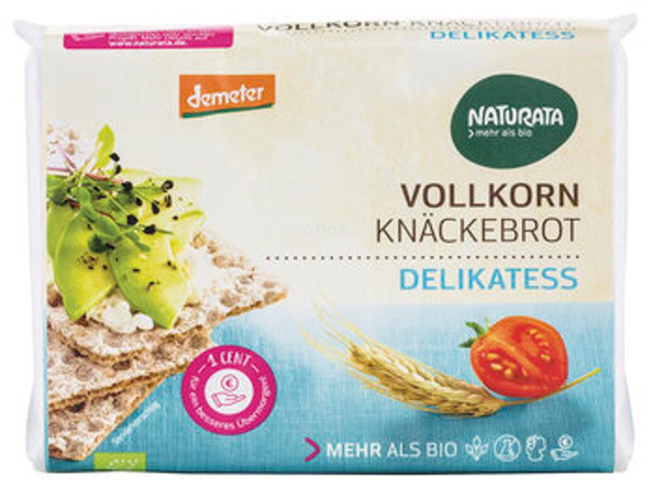 Produktfoto zu Delikatess Vollkorn-Knäckebrot