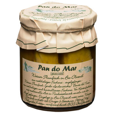 Produktfoto zu Weißer Thunfisch in Olivenöl