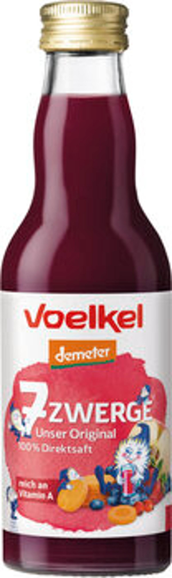 Produktfoto zu 7-Zwerge-Kindersaft 0,2l