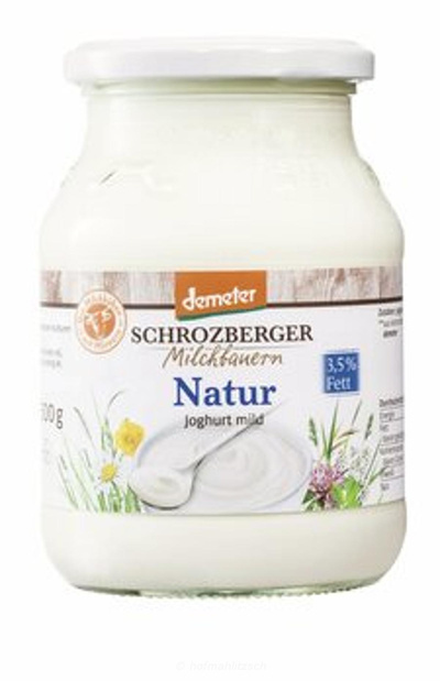 Produktfoto zu Joghurt natur Schrotzberger