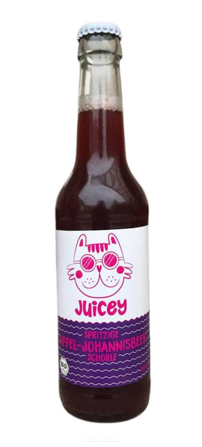 Produktfoto zu Apfel-Johannisbeer-Schorle Juicey