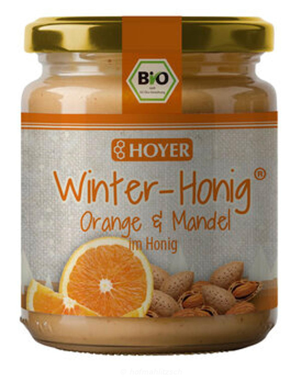 Produktfoto zu Winterhonig Orange & Mandel